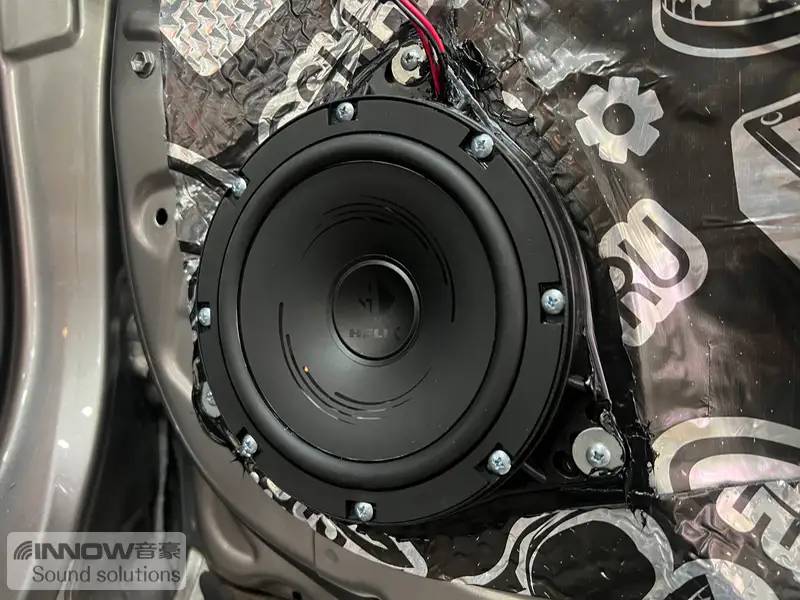 惊艳耳朵 上海音豪丰田卡罗拉汽车音响改装德国喜力仕F65C两分频