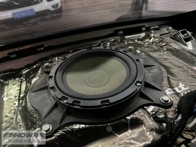 惊艳耳朵 上海音豪丰田卡罗拉汽车音响改装德国喜力仕F65C两分频