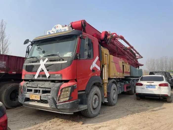 郑州一辆二手混凝土泵车被拍卖，被人加价46轮111万拿下，赚大？