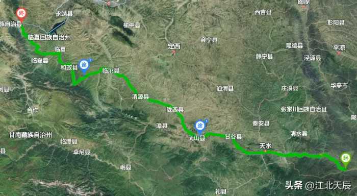 中国普通国家道路系列——第69期·G310 连共线